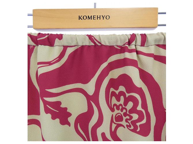 Falda Dries Van Noten Castaño Roja - vista 4