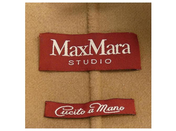 Abrigo de mezcla de cachemira Max Mara STUDIO Beige - vista 4