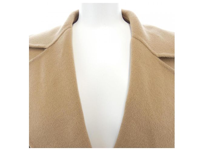 Abrigo de mezcla de cachemira Max Mara STUDIO Beige - vista 5