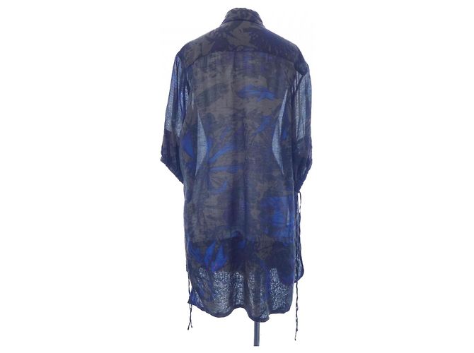 Autre Marque Camicia Y's S/S Nero Blu Cachi - vista 2