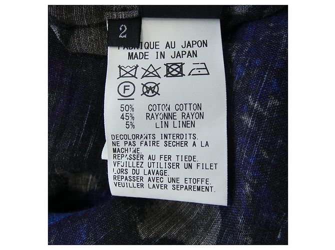 Autre Marque Camicia Y's S/S Nero Blu Cachi - vista 3