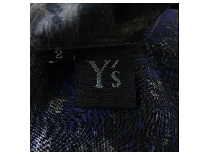 Autre Marque Camicia Y's S/S Nero Blu Cachi - vista 4