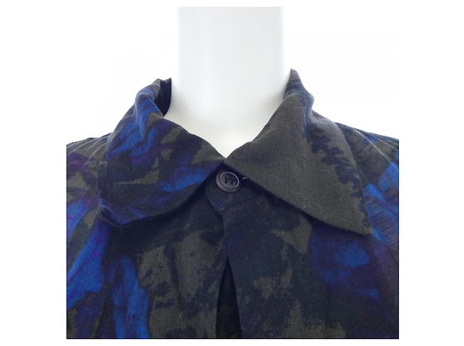 Autre Marque Camicia Y's S/S Nero Blu Cachi - vista 5