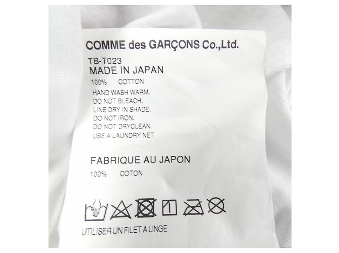 Comme Des Garcons Camiseta de punto COMME des GARÇONS Blanco - vista 3