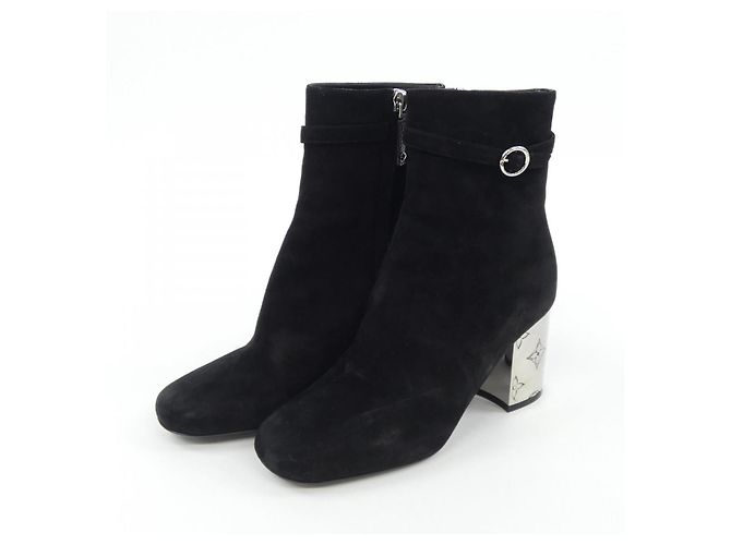 Stivali Louis Vuitton Grace Line Calf Limited Nero - vista 3