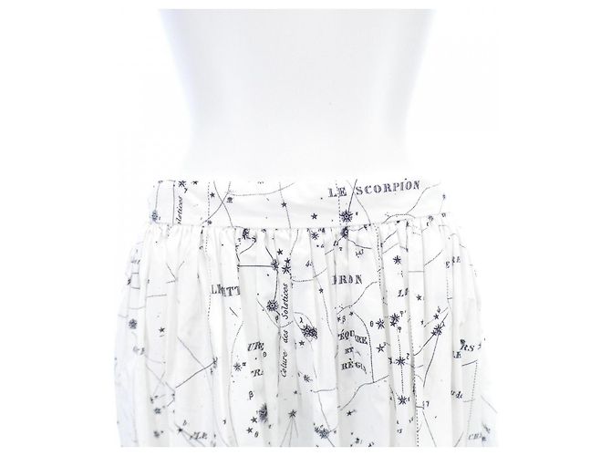 Falda Christian Dior Blanco - vista 5