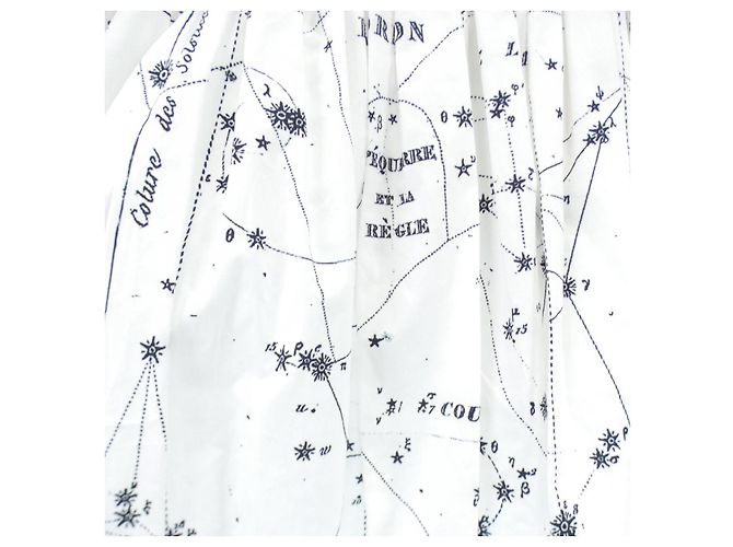 Falda Christian Dior Blanco - vista 7