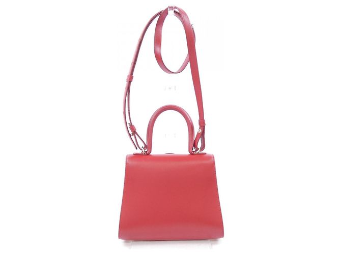 Borsa Delvaux Brillant Rosso - vista 3