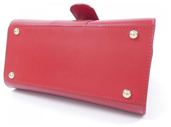 Borsa Delvaux Brillant Rosso - vista 4