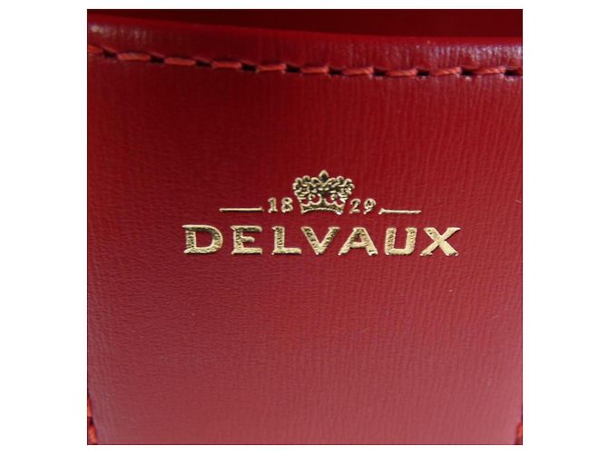 Borsa Delvaux Brillant Rosso - vista 5
