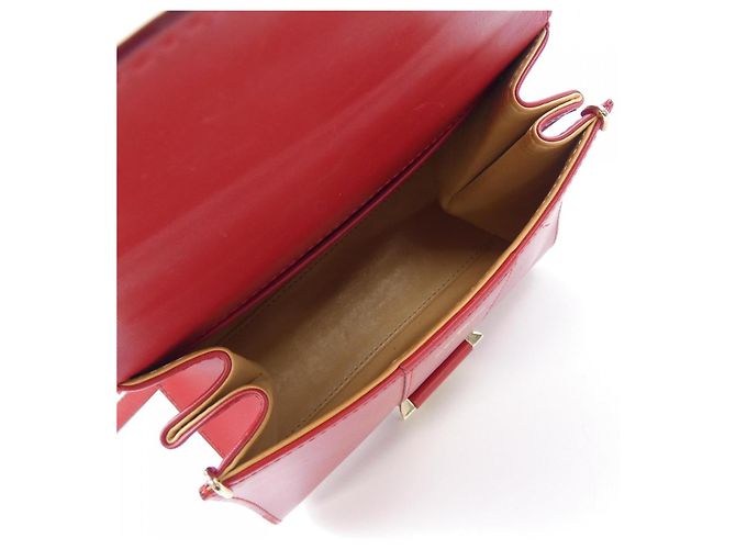 Borsa Delvaux Brillant Rosso - vista 6