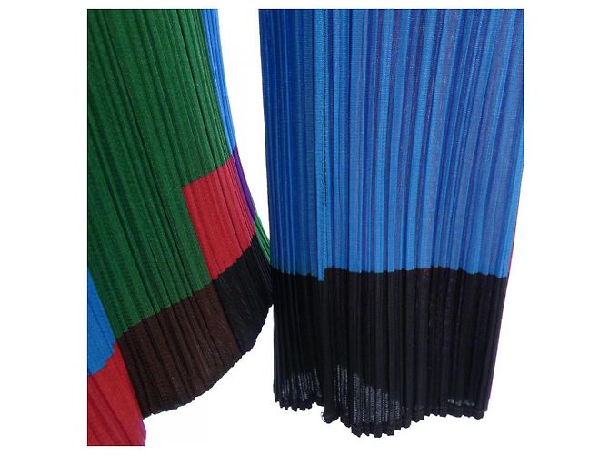 Autre Marque Cárdigan PLEATS PLEASE Roja Azul Verde - vista 5