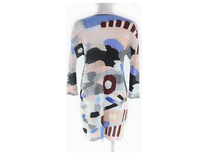 Issey Miyake Multicolor-Polyesterkleid PLEATS PLEASE Mehrfarben - Ansicht 3