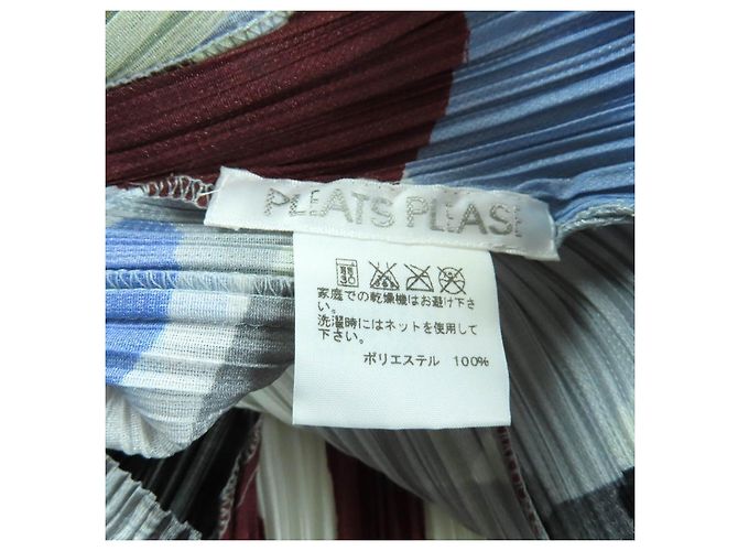 Issey Miyake Multicolor-Polyesterkleid PLEATS PLEASE Mehrfarben - Ansicht 6