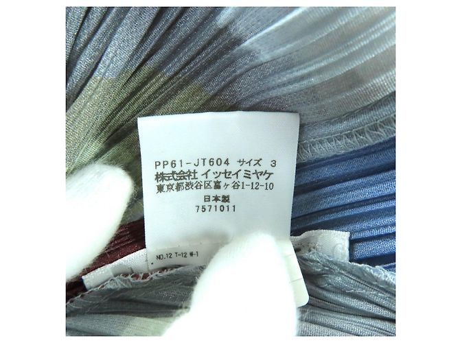 Issey Miyake Multicolor-Polyesterkleid PLEATS PLEASE Mehrfarben - Ansicht 7
