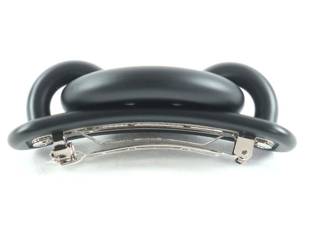 Hermès Acessório de cabelo Hermes Valletta Tri-Maion PM Preto - vista 3