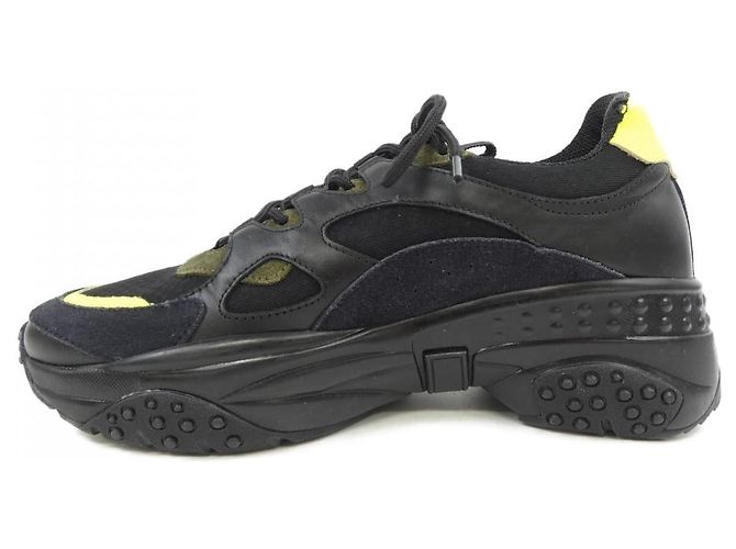 Sneakers TOD'S Nero Giallo - vista 2