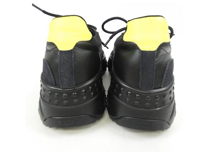 Sneakers TOD'S Nero Giallo - vista 5