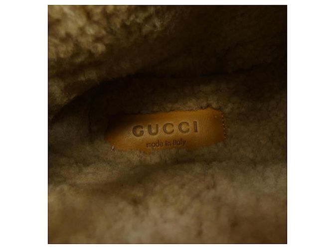 Stivali Gucci Rosso Beige Verde - vista 6