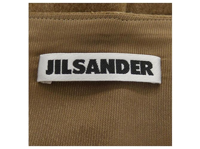 Falda Jil Sander de mezcla de cachemir Castaño - vista 5