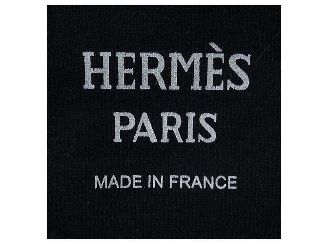 Hermès Hermes CARTOUCHE della Cavalleria Kleid Blau Marineblau - Ansicht 4