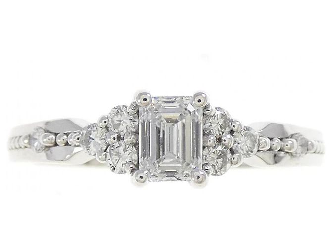 Autre Marque Gstv Platinum Diamond Ring Silber - Ansicht 2