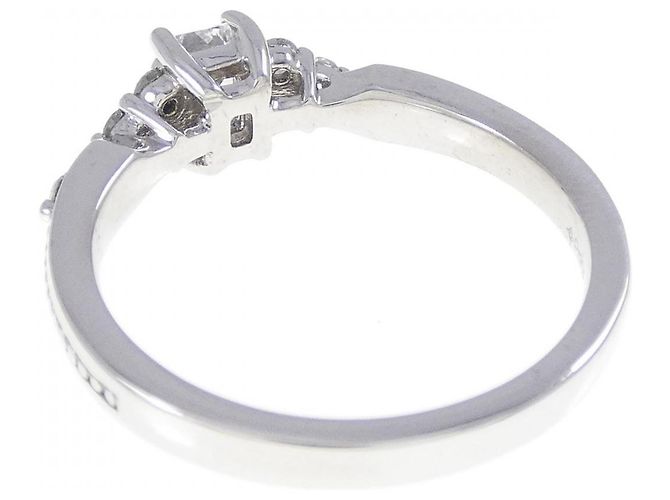Autre Marque Gstv Platinum Diamond Ring Silber - Ansicht 3