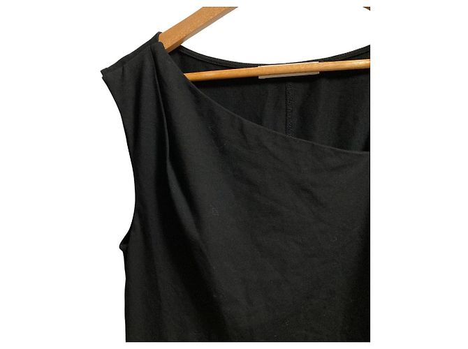 Autre Marque Top con cuello asimétrico Pinky&Dianne Negro - vista 2