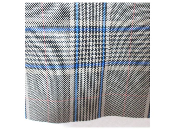 Autre Marque ESTNATION Check Wool Midi Skirt Brown - view 4