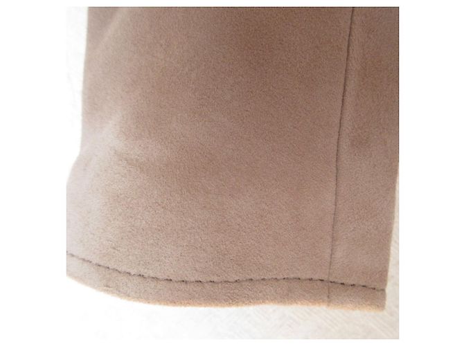 Autre Marque Chaqueta Rider de ante de cabra IENA Beige - vista 5