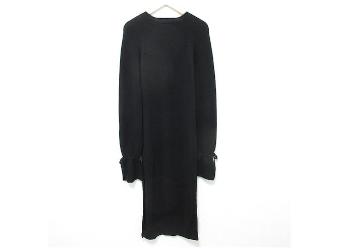 Autre Marque All Saints Candice Strickkleid mit Ärmeln Schwarz - Ansicht 2