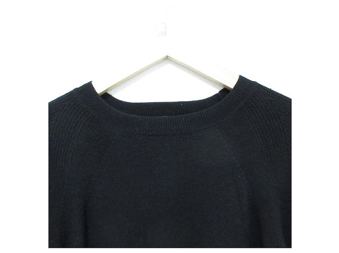 Autre Marque All Saints Candice Strickkleid mit Ärmeln Schwarz - Ansicht 3