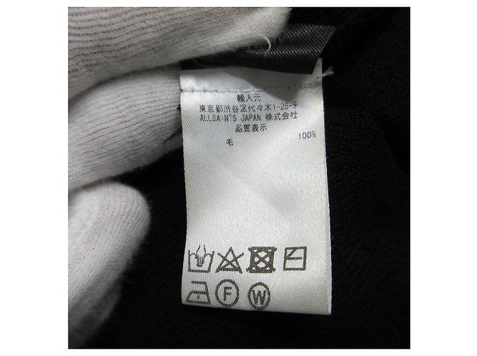 Autre Marque All Saints Candice Strickkleid mit Ärmeln Schwarz - Ansicht 8