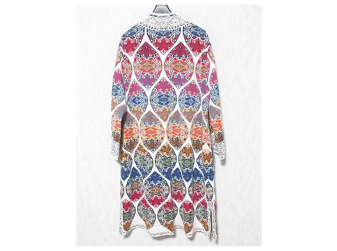 Autre Marque Cárdigan largo de punto de algodón IVKO Multicolor - vista 2