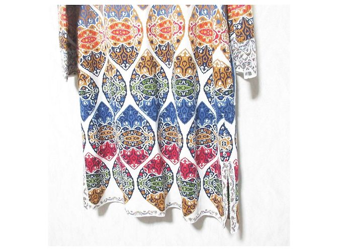 Autre Marque Cárdigan largo de punto de algodón IVKO Multicolor - vista 4