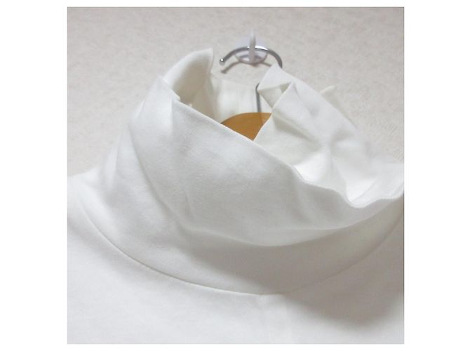 Autre Marque Top a collo alto e maniche lunghe SEEALL Bianco - vista 3