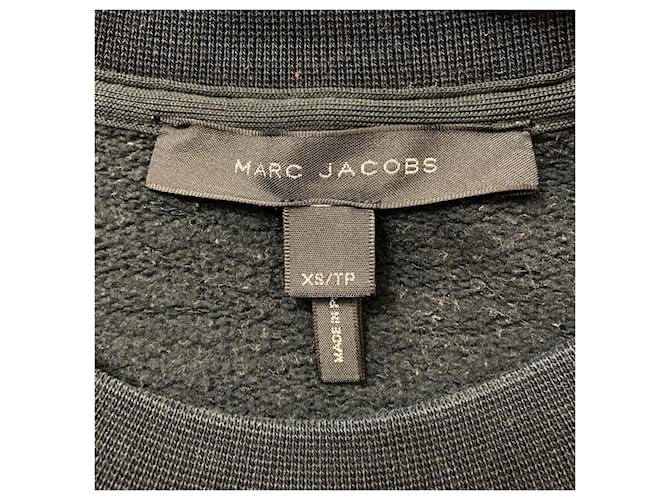 MARC JACOBS Sweatshirt aus Baumwolle mit Logo-Print Schwarz - Ansicht 4