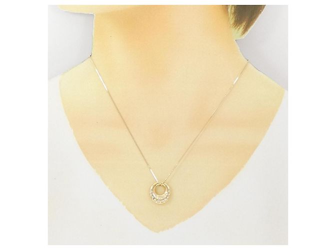 Autre Marque Collana in Diamanti Au750 D'oro - vista 6