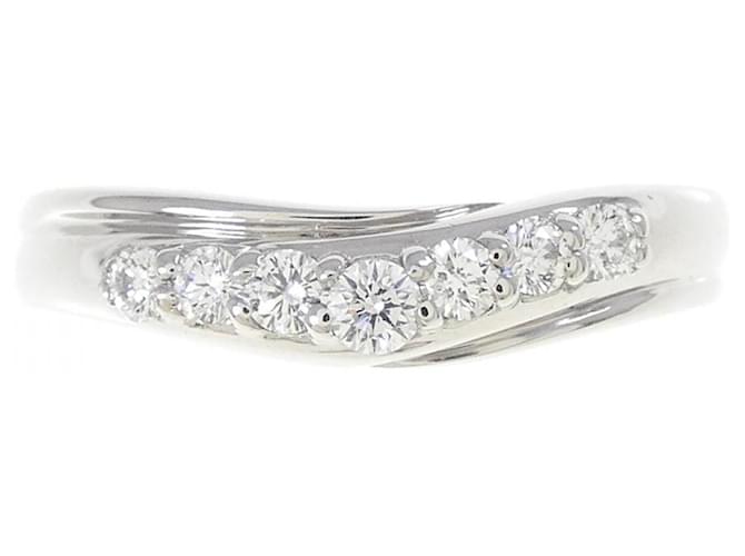 Autre Marque Pt950 Diamantring Silber - Ansicht 2