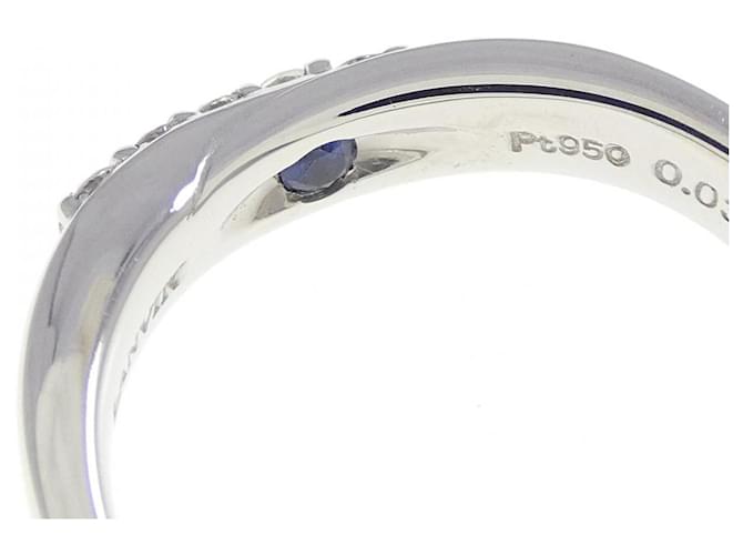 Autre Marque Pt950 Diamantring Silber - Ansicht 4