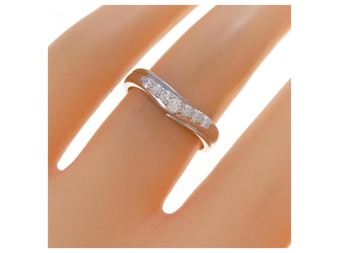Autre Marque Pt950 Diamantring Silber - Ansicht 5