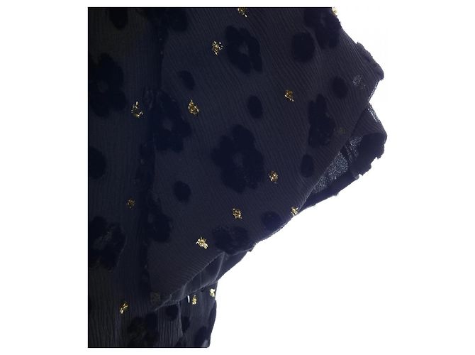 Céline Celine Kleid Schwarz Golden - Ansicht 6