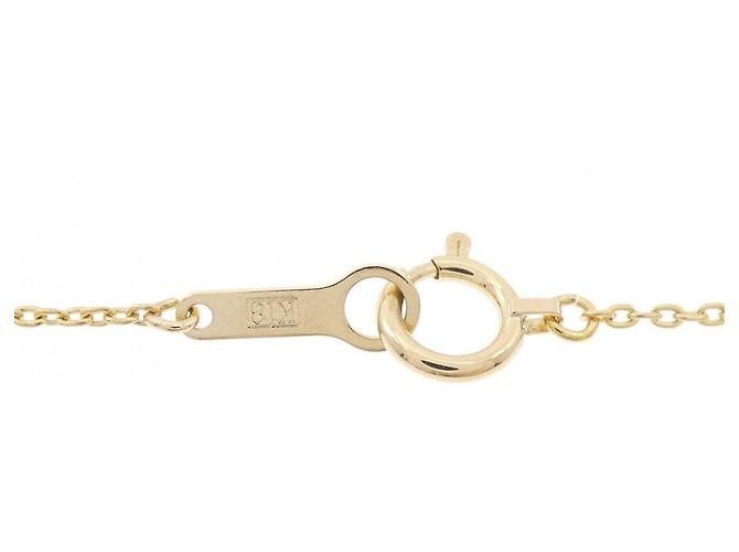 Autre Marque Au750 Cross Diamond Necklace Golden - view 5