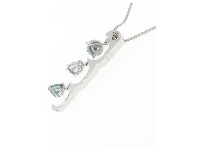 Autre Marque Collana con Diamanti Au750 Argento - vista 4