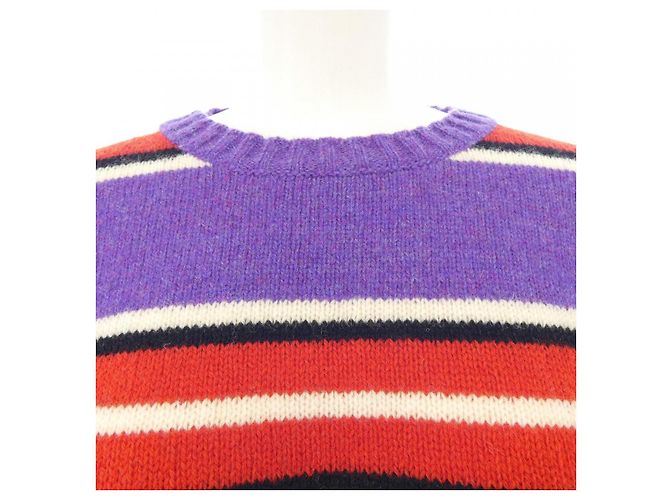 Top in maglia Miu Miu Rosso - vista 5