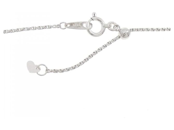 Autre Marque Collana in oro bianco Au750 e diamanti Argento - vista 5