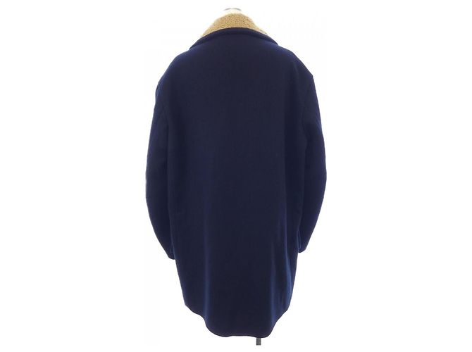 Abrigo Peacoat de lana Gucci Azul Azul marino - vista 2