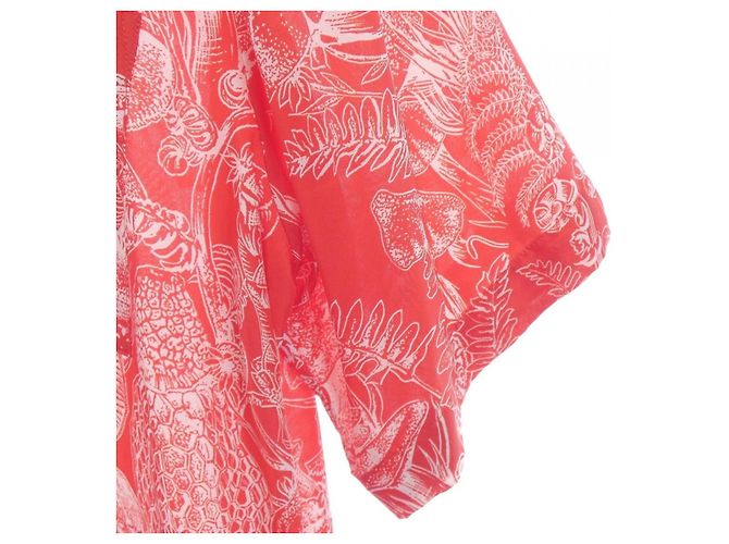 Stella Mc Cartney Camicia Stella McCartney Bianco Rosso - vista 7