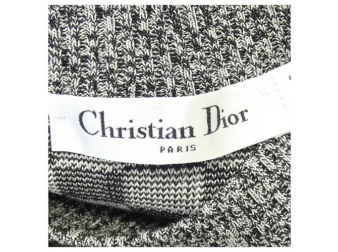 Christian Dior Kleid Schwarz Beige - Ansicht 4