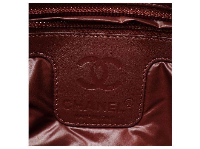 Borsa Messenger Chanel Coco Cocoon Matelasse in nylon e pelle Nero - vista 9